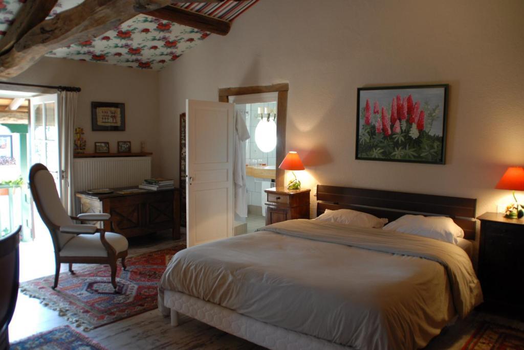 Chez Jacotte Et Elia Bed & Breakfast Saint-Galmier Cameră foto